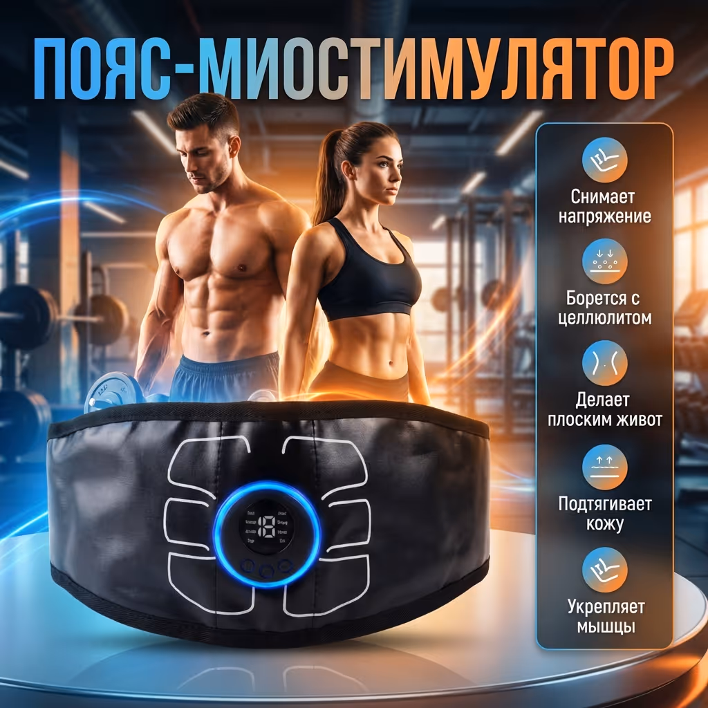 Пояс-миостимулятор