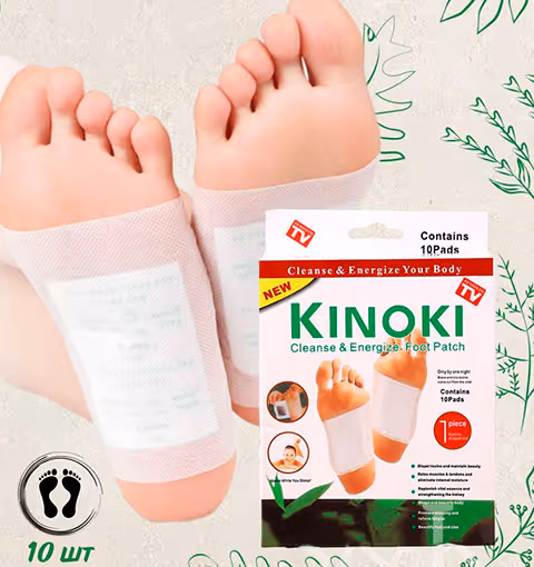 Пластырь-антитоксин для ног Kinoki