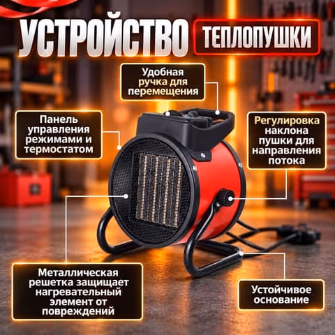 Обогреватель вид 1