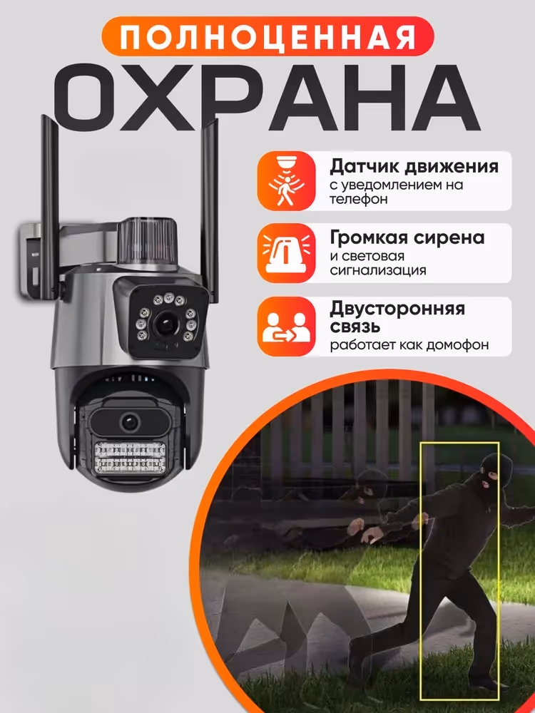 Умная Wi-Fi камера 