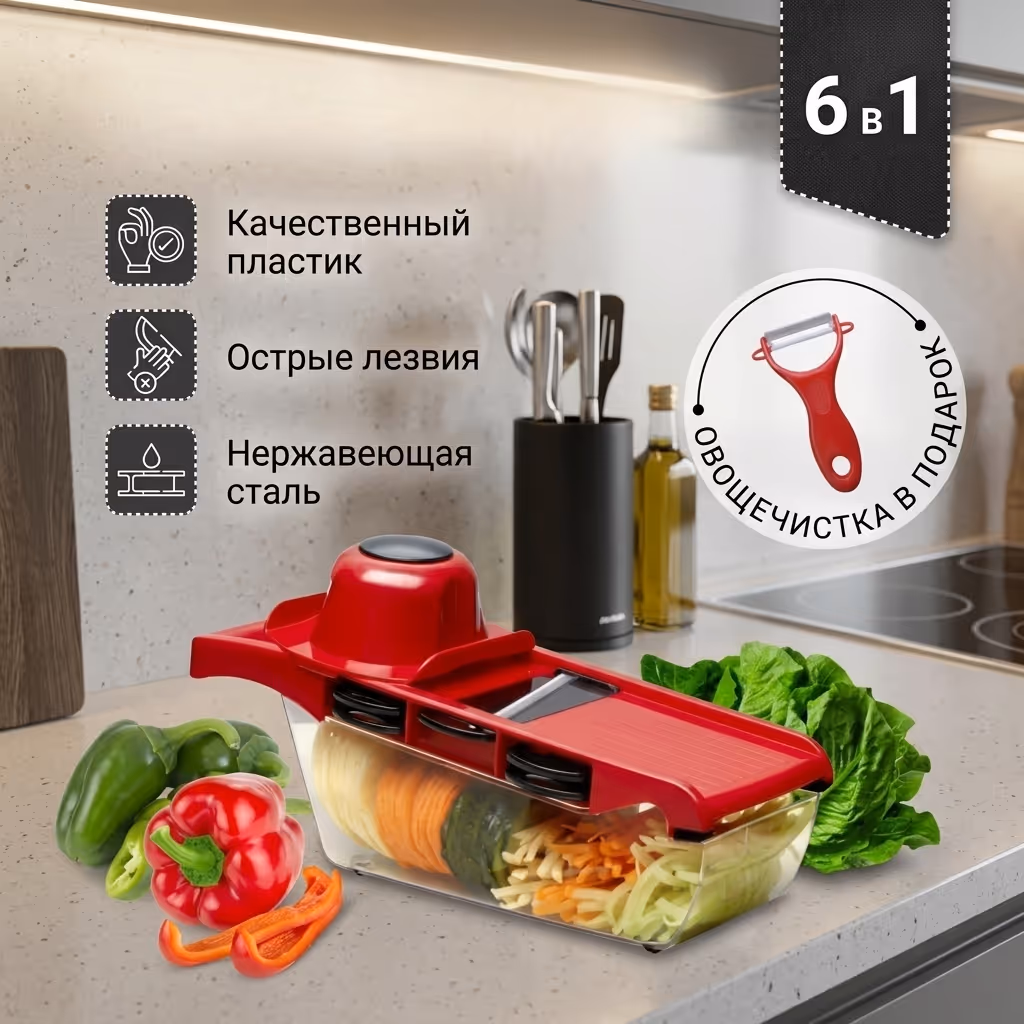 Овощерезка 6 в 1